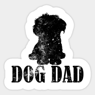 Maltese Dog Dad Sticker